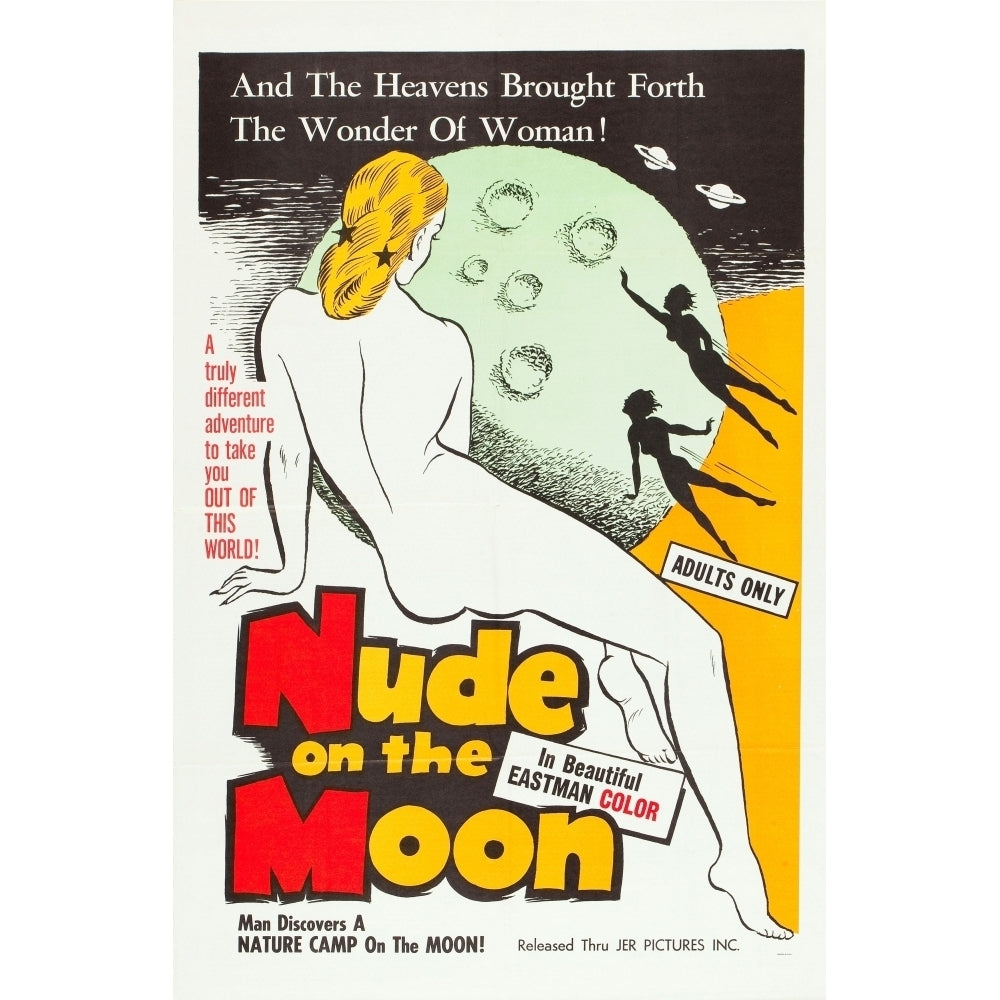 Nude On The Moon Us Poster 1961 Movie Poster Masterprint Image 1