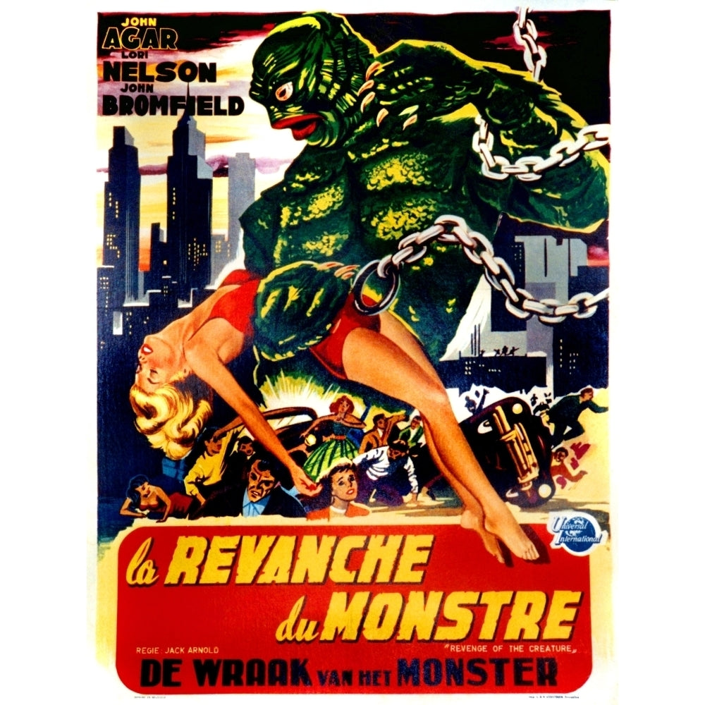 Revenge Of The Creature Movie Poster Masterprint Image 1