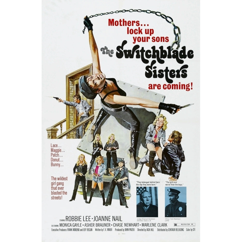 Switchblade Sisters Movie Poster Masterprint Image 2