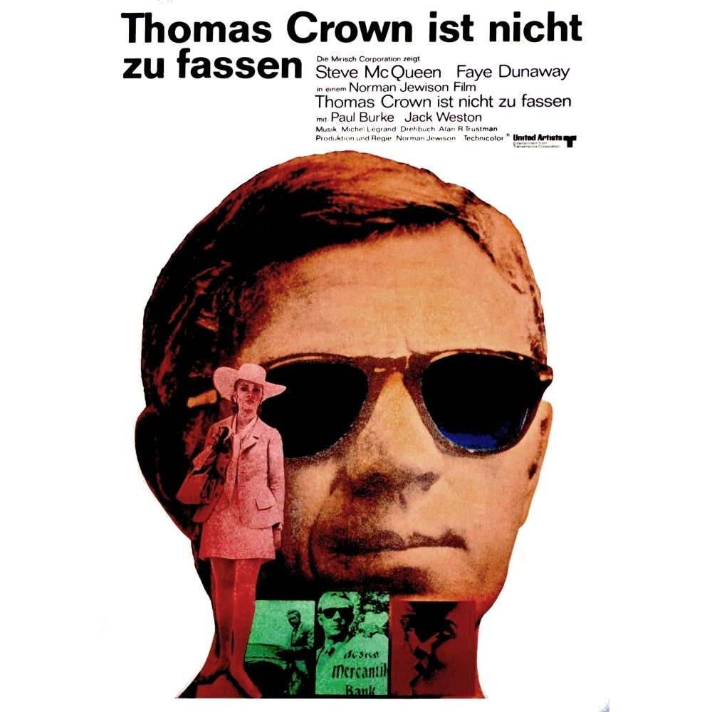 The Thomas Crown Affair Movie Poster Masterprint Image 2