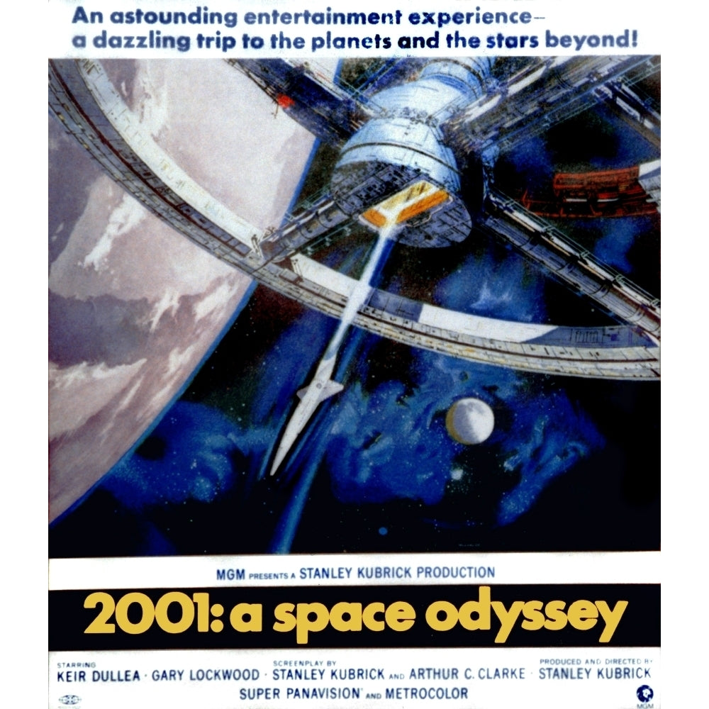 2001: A Space Odyssey 1968 Movie Poster Masterprint Image 2