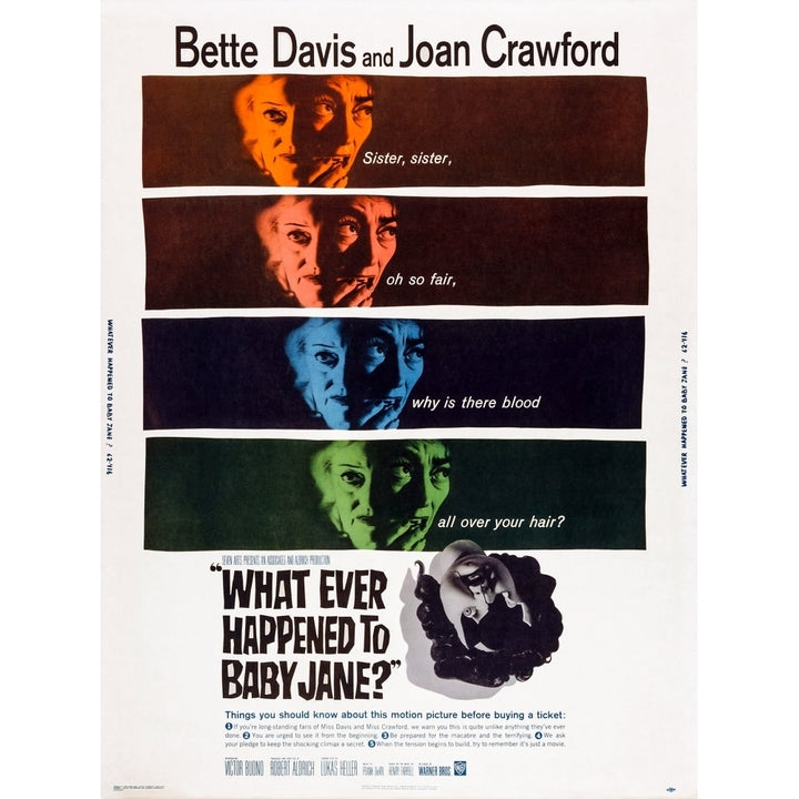 What Ever Happened To Baby Jane? U Movie Poster Masterprint Image 2