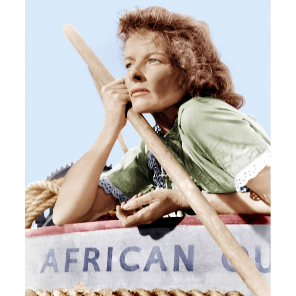 The African Queen Katharine Hepburn 1951 Photo Print Image 2