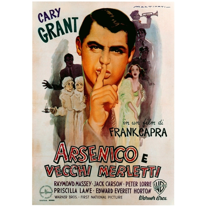 Arsenic And Old Lace Cary Grant 1944 Movie Poster Masterprint Image 1