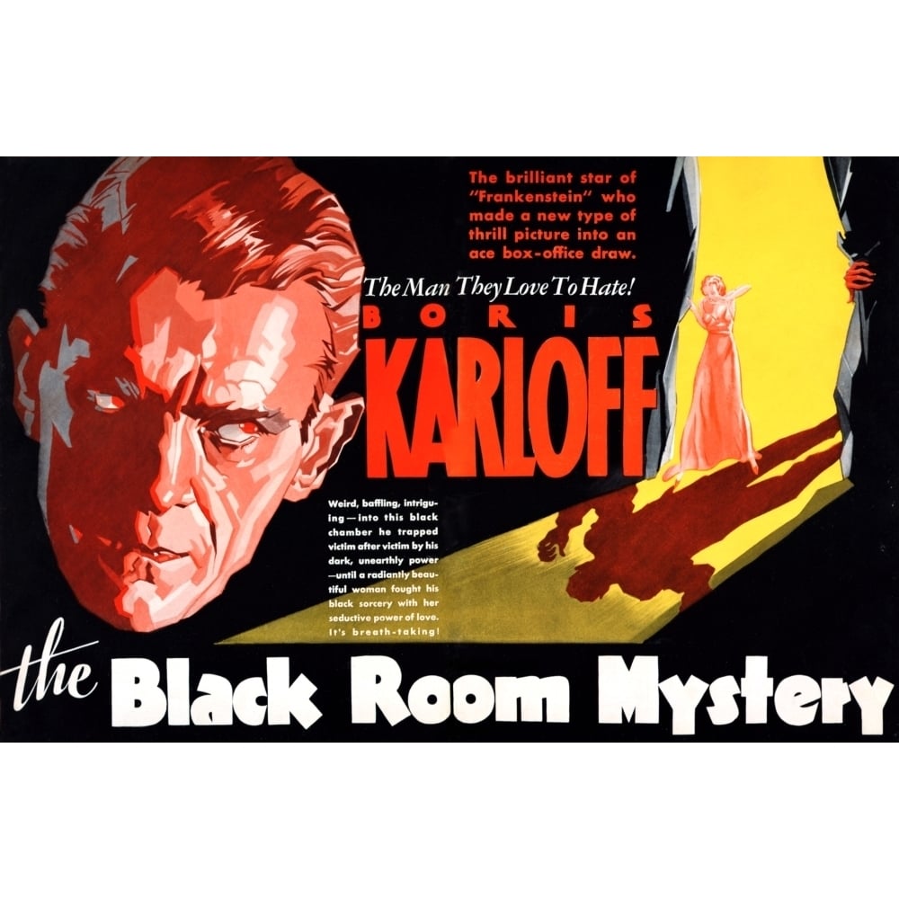 The Black Room Boris Karloff 1935 Movie Poster Masterprint Image 1