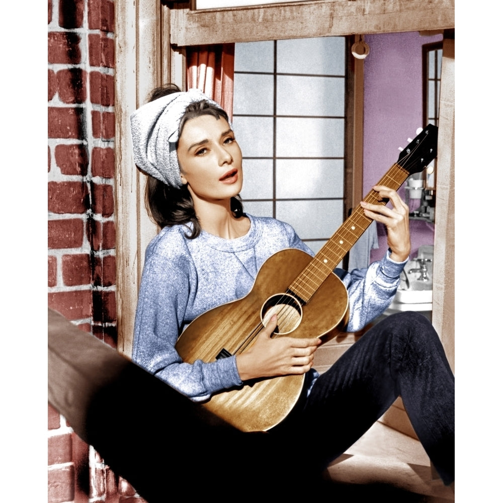 Breakfast At TiffanyS Audrey Hepburn 1961 Photo Print Image 1