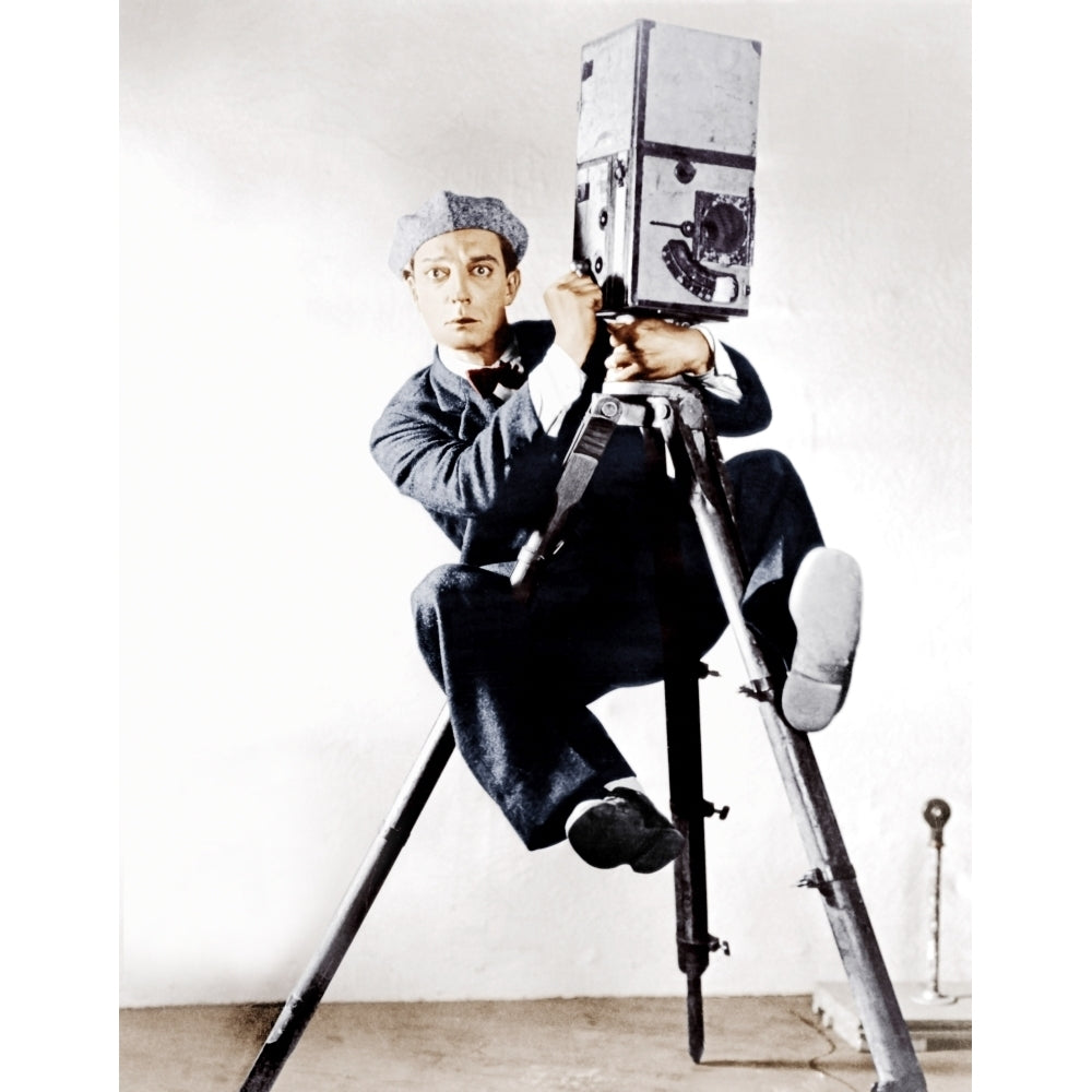 The Cameraman Buster Keaton 1928 Photo Print Image 1