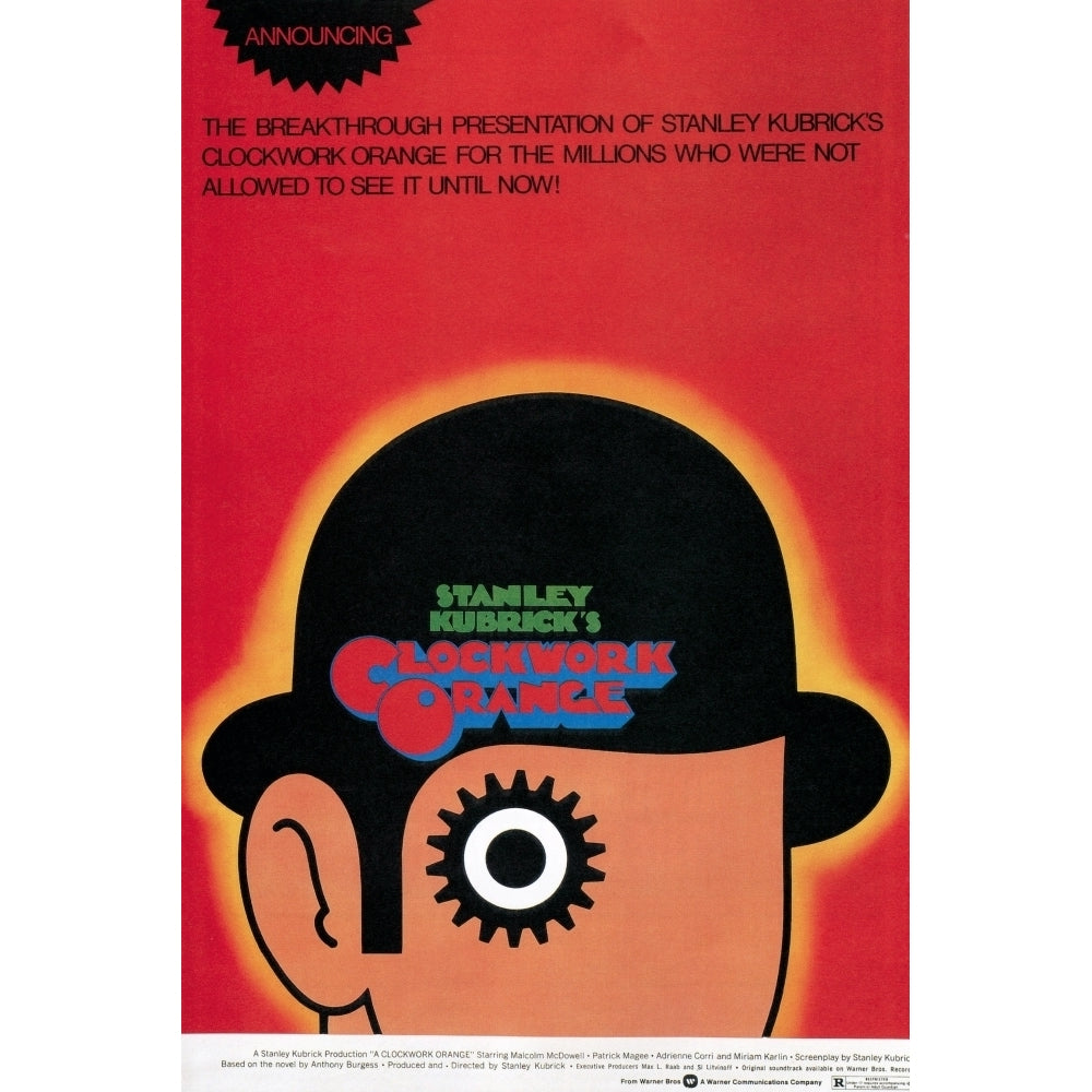 A Clockwork Orange Movie Poster Masterprint Image 1