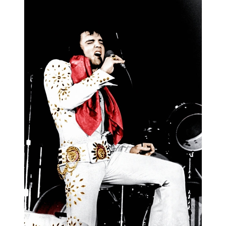 Elvis On Tour Elvis Presley 1972 Photo Print Image 1