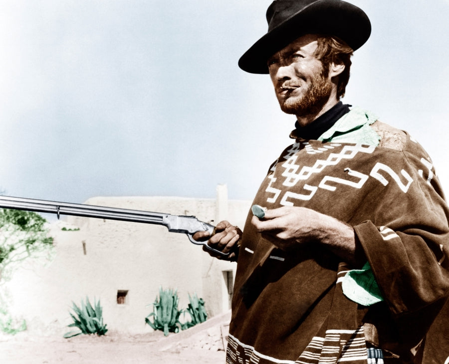 For A Few Dollars More Clint Eastwood 1965 Photo Print Image 1