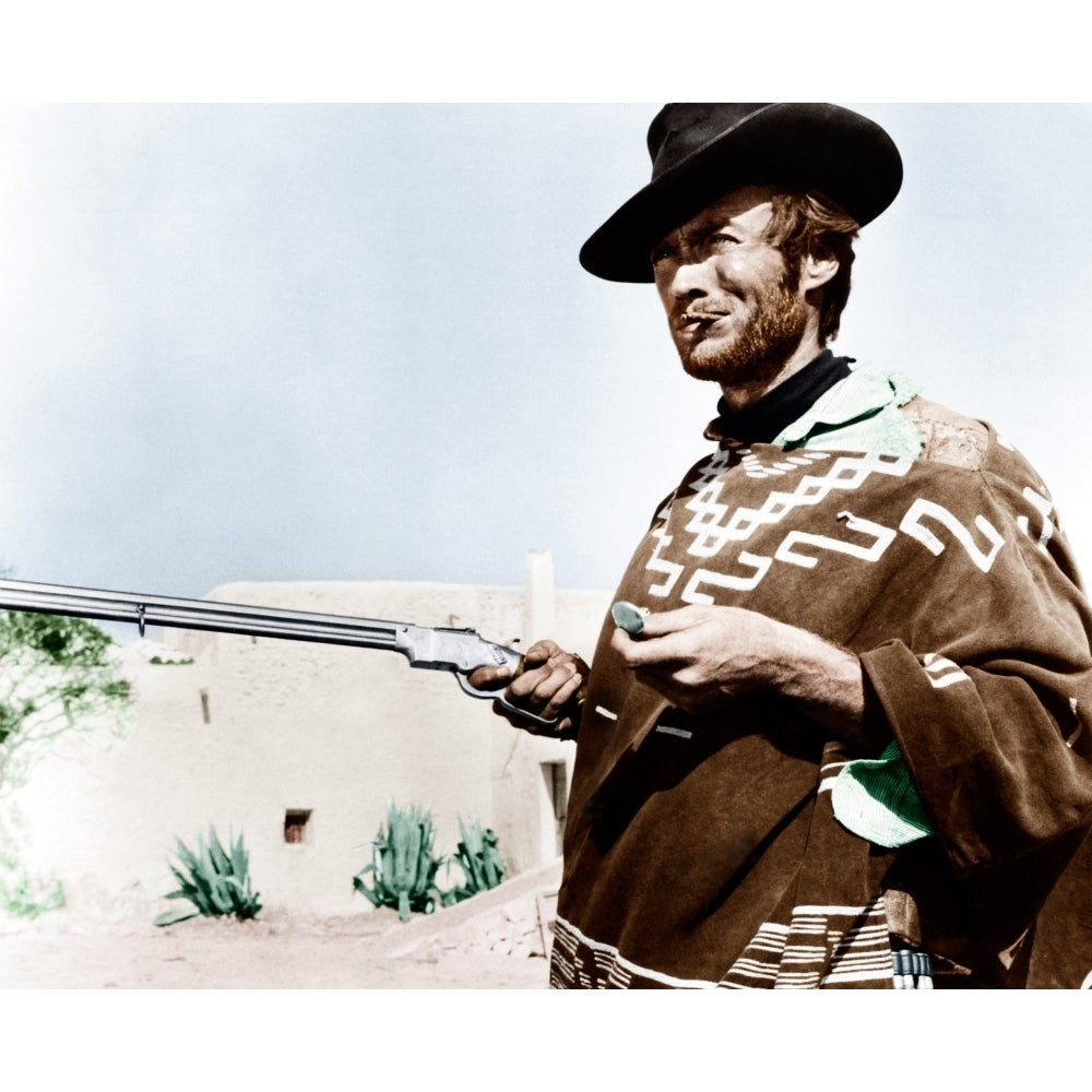 For A Few Dollars More Clint Eastwood 1965 Photo Print Image 2