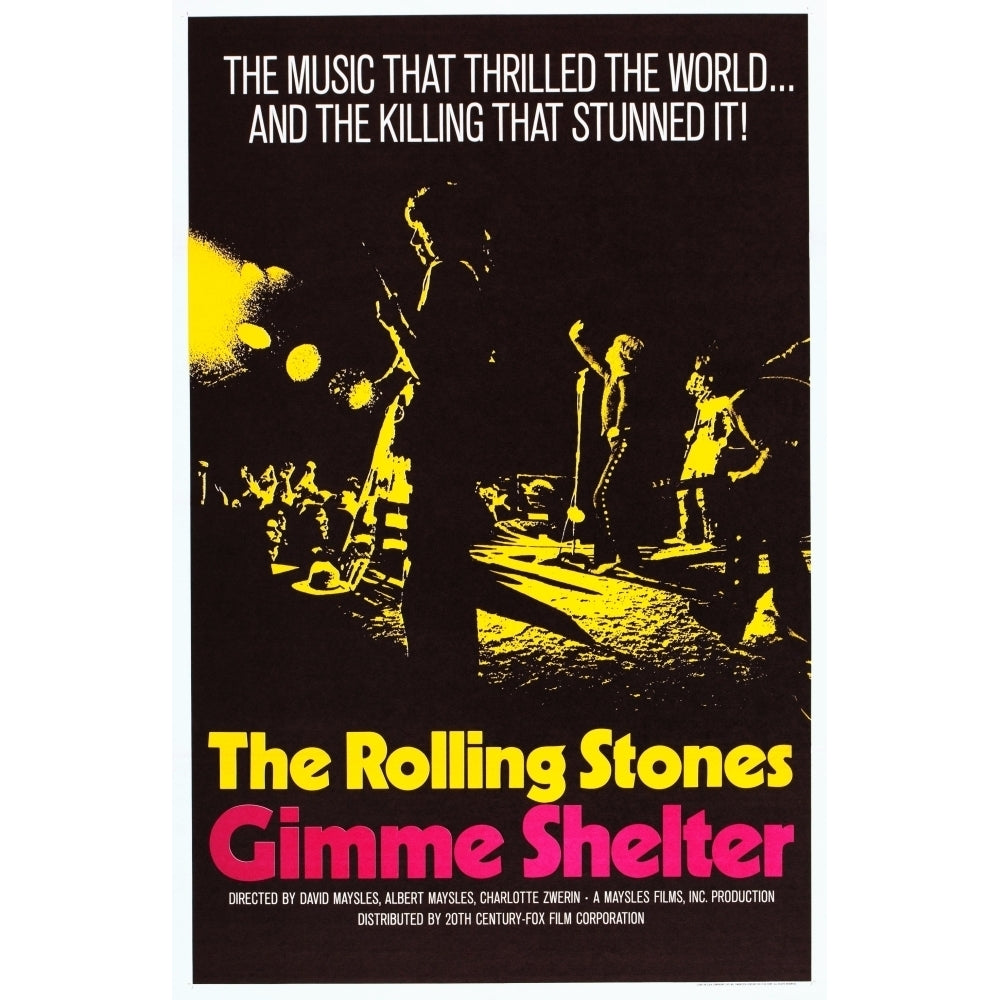 Gimme Shelter Movie Poster Masterprint Image 1