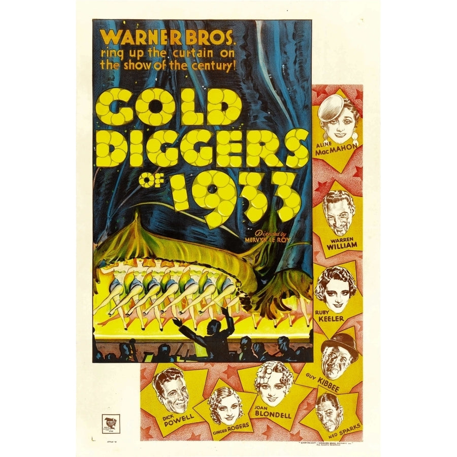 Gold Diggers Of 1933 Movie Poster Masterprint Image 1