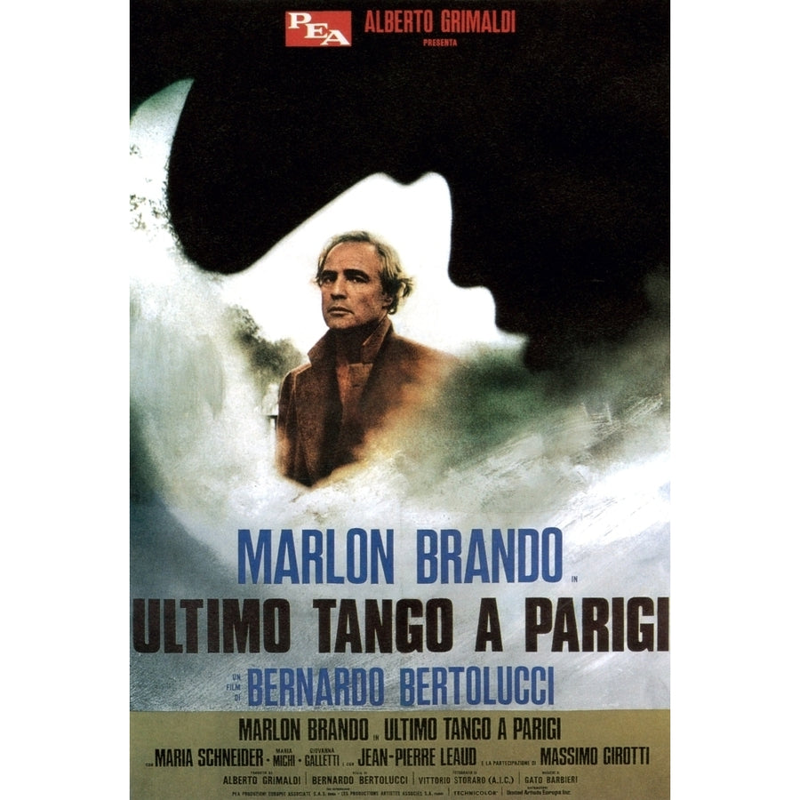 Last Tango In Paris Marlon Brando 1972 Movie Poster Masterprint Image 1