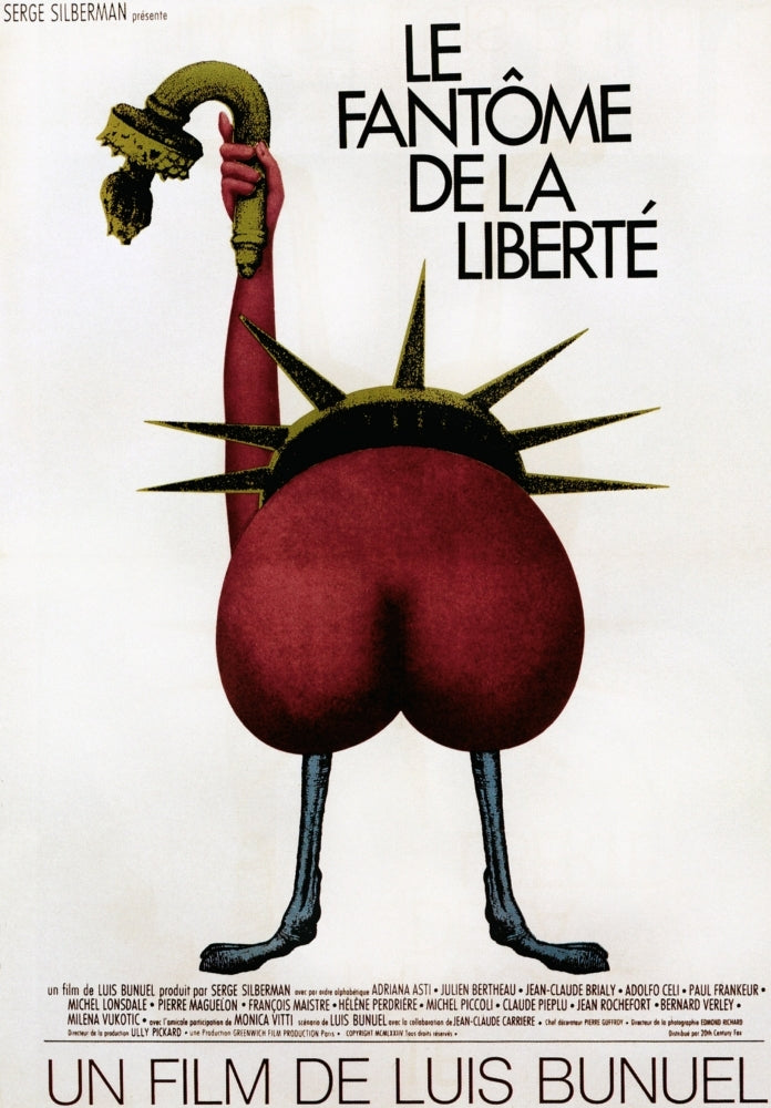 Le Fantome De La Liberte Us Poster Art 1974 Movie Poster Masterprint Image 1