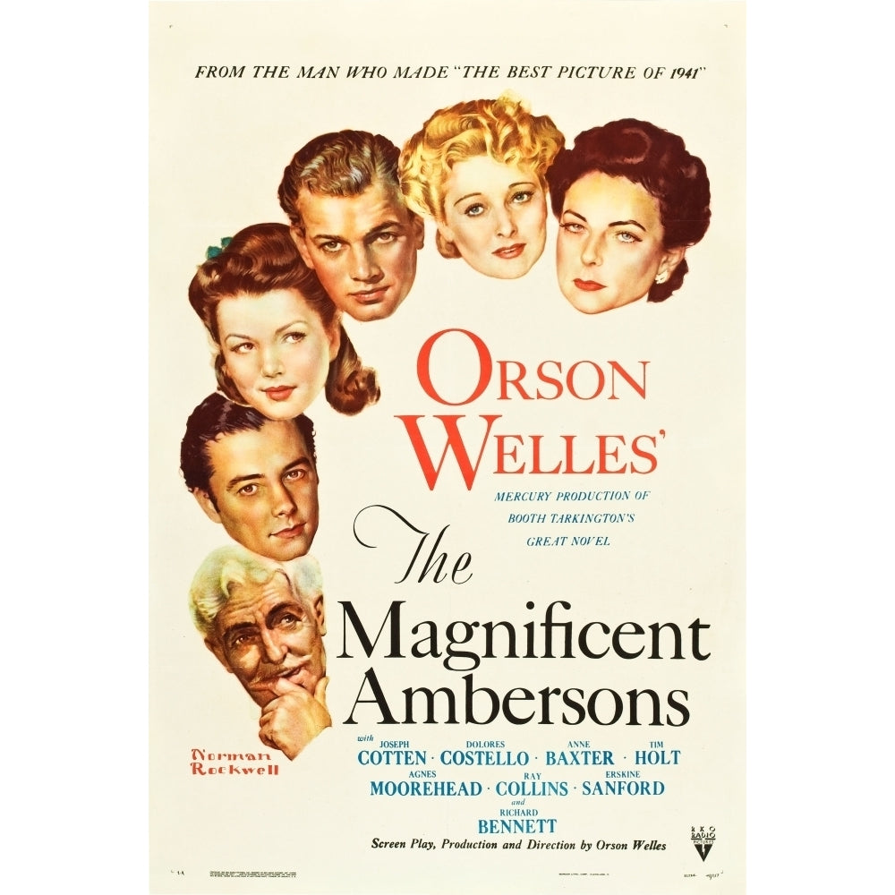 The Magnificent Ambersons Movie Poster Masterprint Image 2