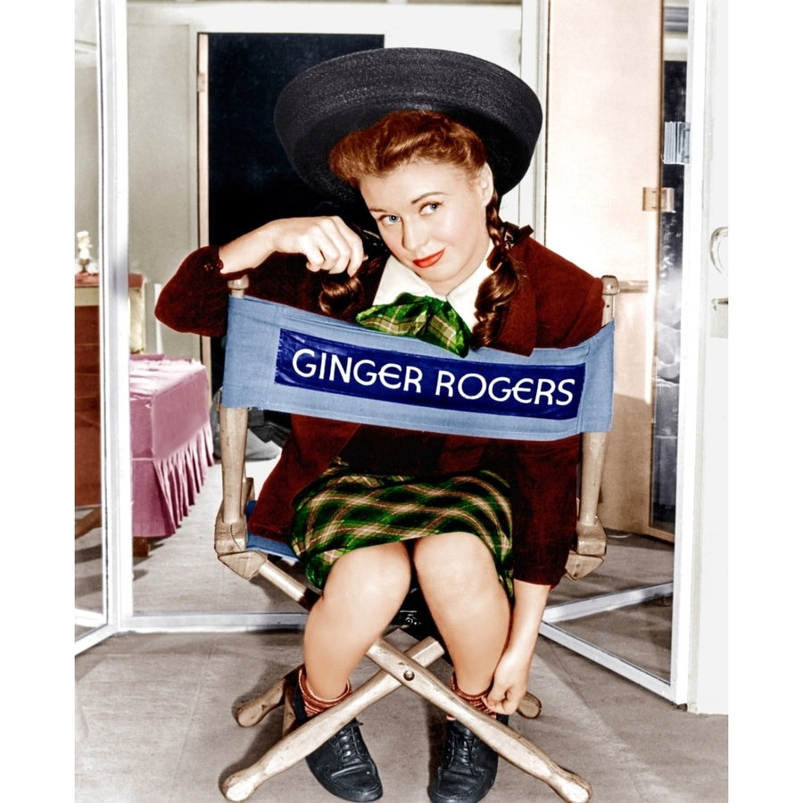 The Major And The Minor Ginger Rogers On Set 1942 Photo Print Image 1