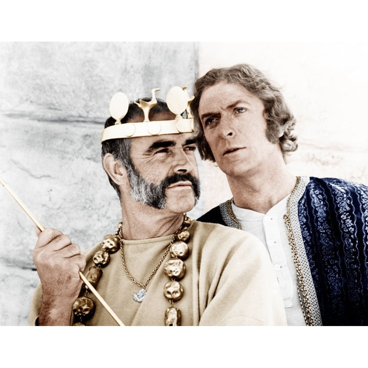 The Man Who Would Be King From Left: Sean Connery Michael Caine 1975 Photo Print Image 1