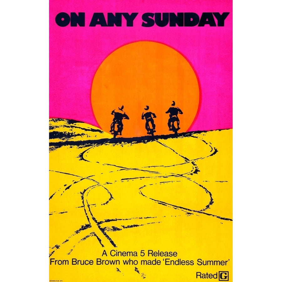 On Any Sunday Movie Poster Masterprint Image 1