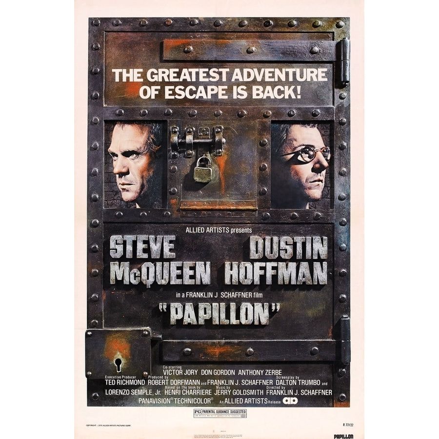 Papillon Movie Poster Masterprint Image 1