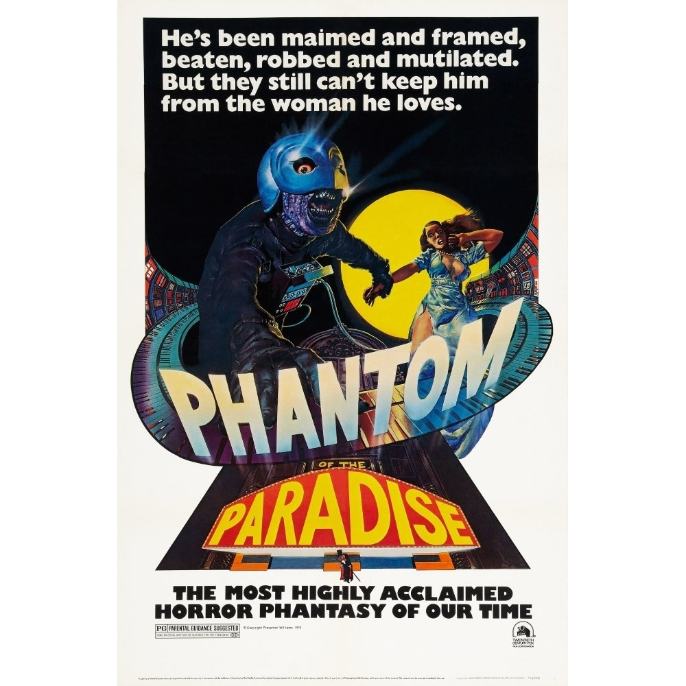 Phantom Of The Paradise U Movie Poster Masterprint Image 2