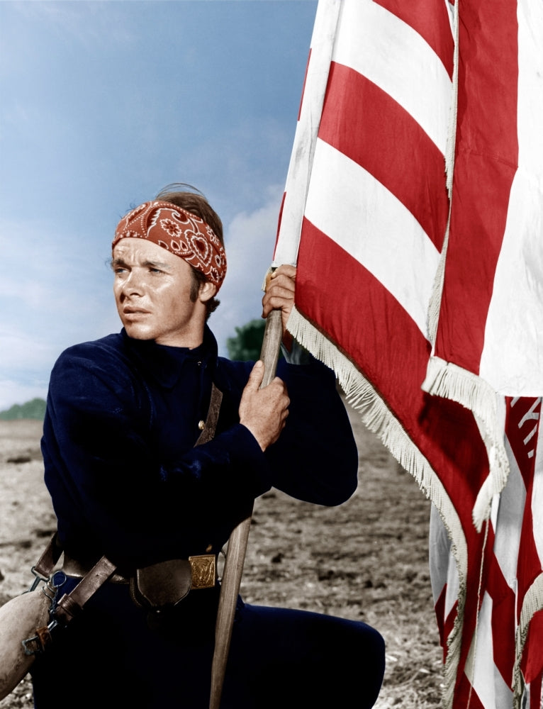 The Red Badge Of Courage Audie Murphy 1951 Photo Print Image 1