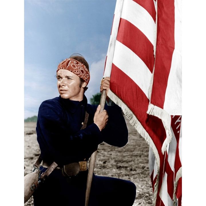 The Red Badge Of Courage Audie Murphy 1951 Photo Print Image 2