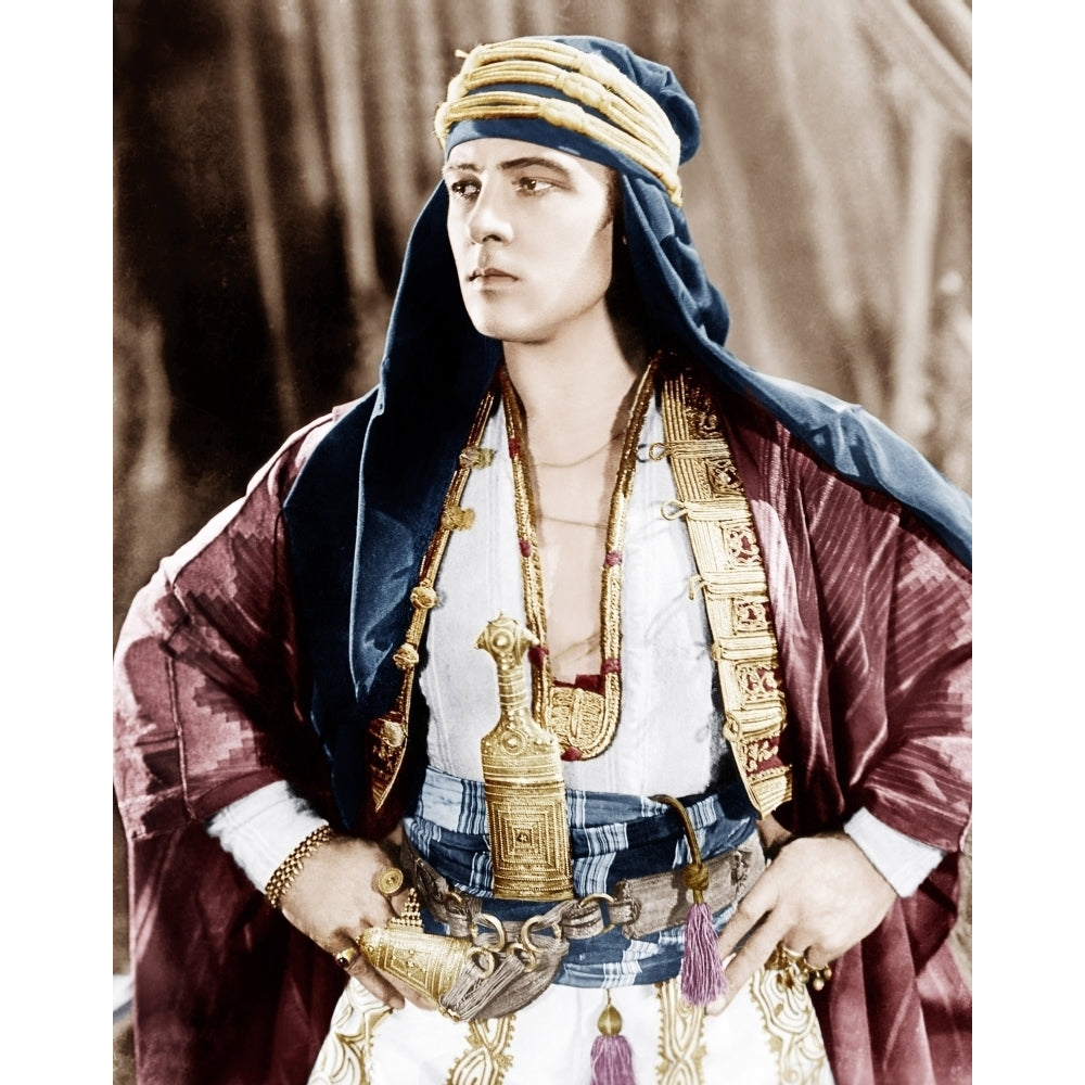 The Sheik Rudolph Valentino 1921 Photo Print Image 1