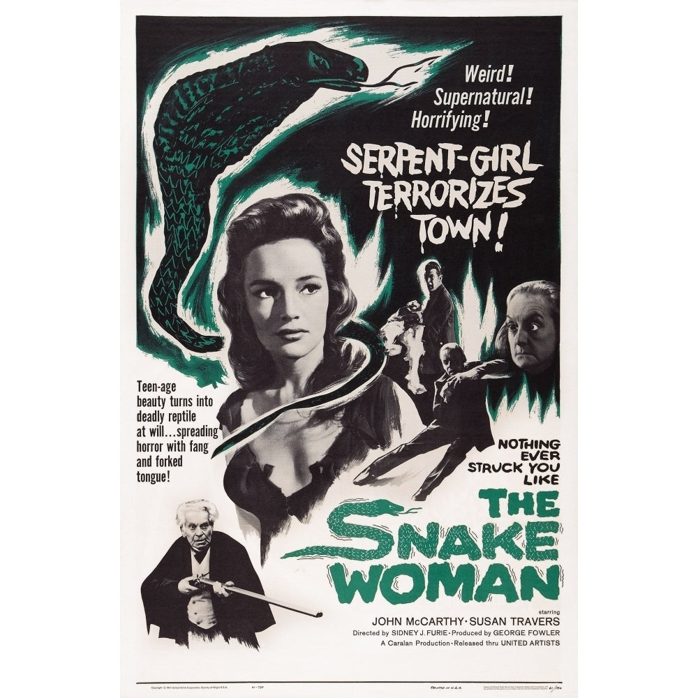 The Snake Woman Movie Poster Masterprint Image 1