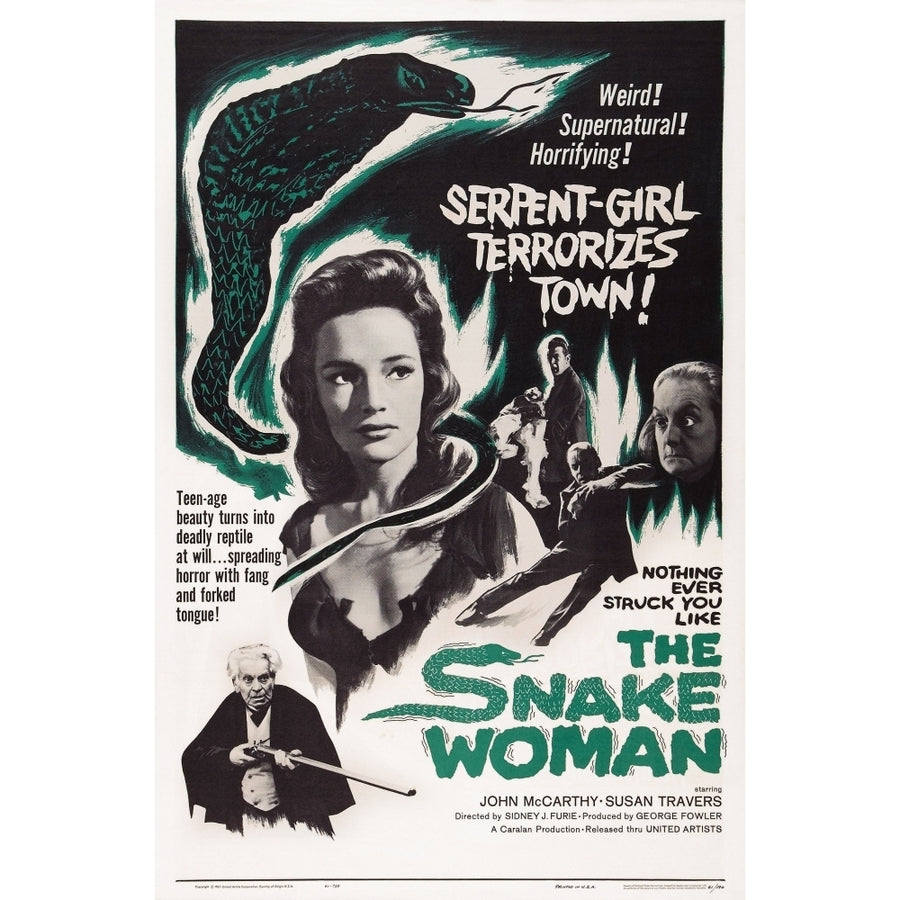 The Snake Woman Movie Poster Masterprint Image 1