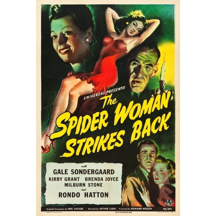 The Spider Woman Strikes Back Movie Poster Masterprint Image 1