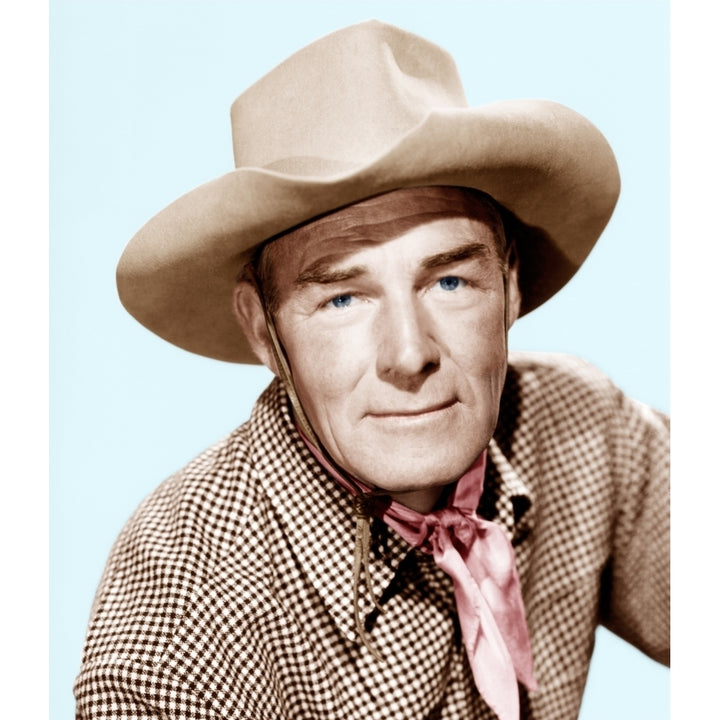 The Stranger Wore A Gun Randolph Scott 1953 Photo Print Image 2