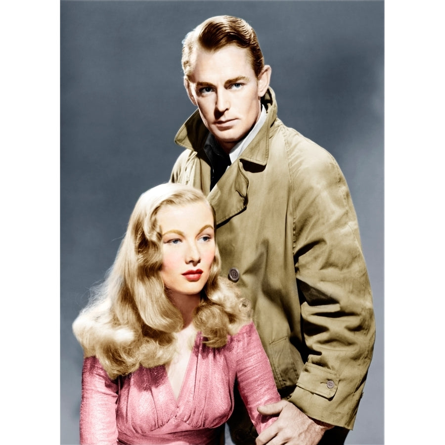 This Gun For Hire From Left: Alan Ladd Veronica Lake 1942 Photo Print Image 1