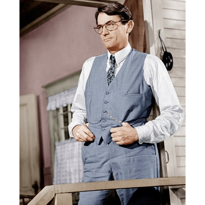 To Kill A Mockingbird Gregory Peck 1962 Photo Print Image 1