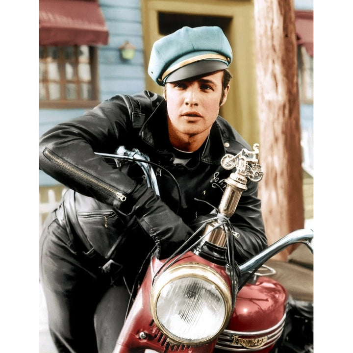 The Wild One Marlon Brando 1954 Photo Print Image 1