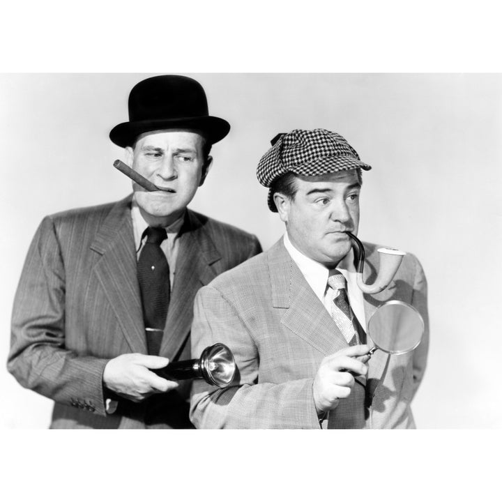 Abbott And Costello Meet The Invisible Man Bud Abbott Lou Costello 1951 Photo Print Image 1