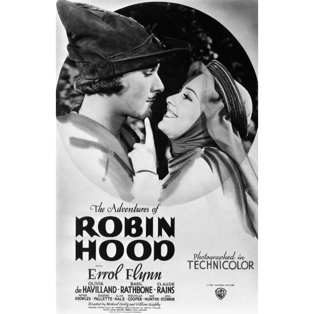 The Adventures Of Robin Hood Movie Poster Masterprint Image 1