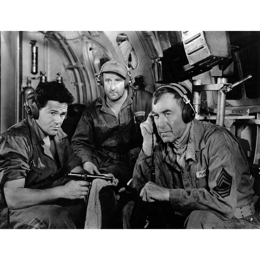 Air Force John Garfield George Tobias Harry Carey 1943. Photo Print Image 1