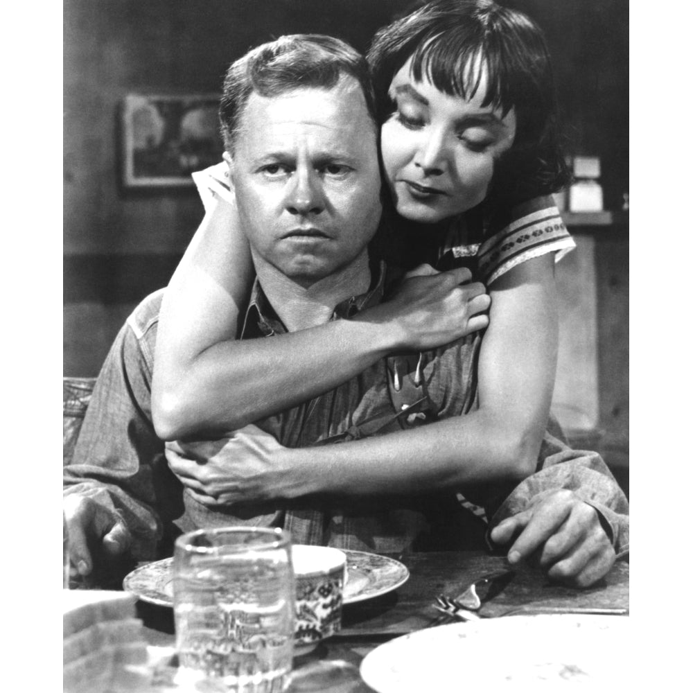 Baby Face Nelson Mickey Rooney Carolyn Jones 1957 Photo Print Image 1