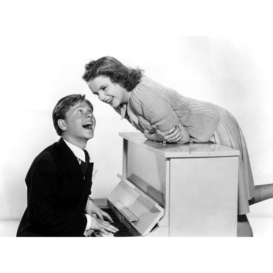 Babes In Arms Mickey Rooney Judy Garland 1939 Photo Print Image 1