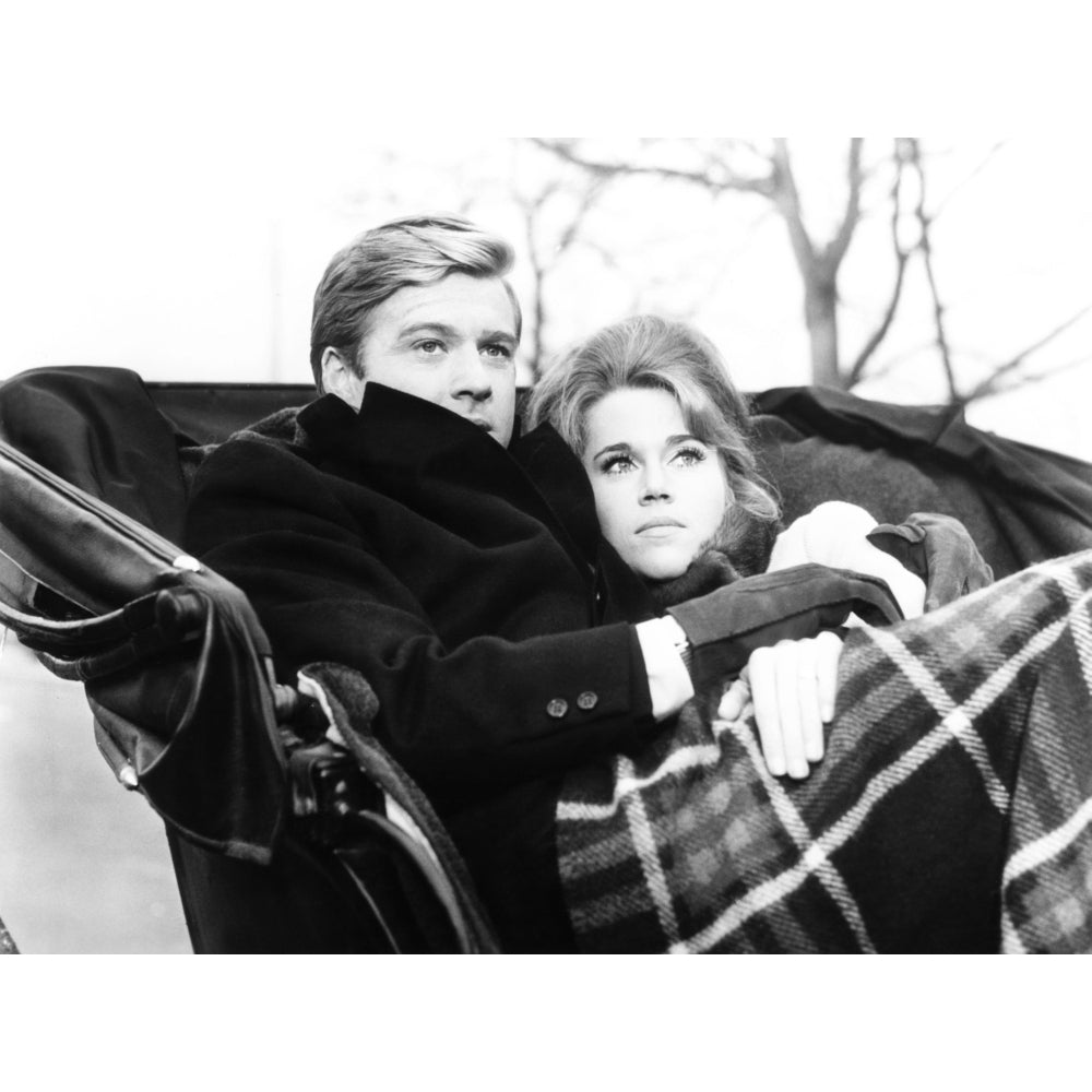 Barefoot In The Park From Left: Robert Redford Jane Fonda 1967 Photo Print Image 2