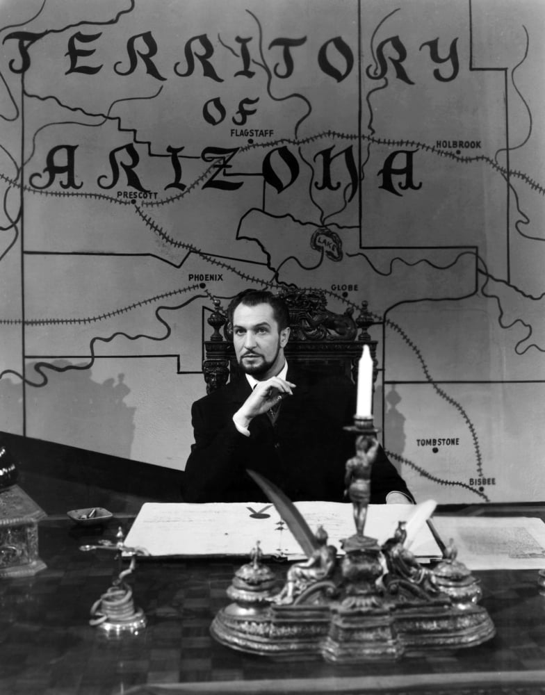 The Baron Of Arizona Vincent Price 1950 Movie Poster Masterprint Image 1