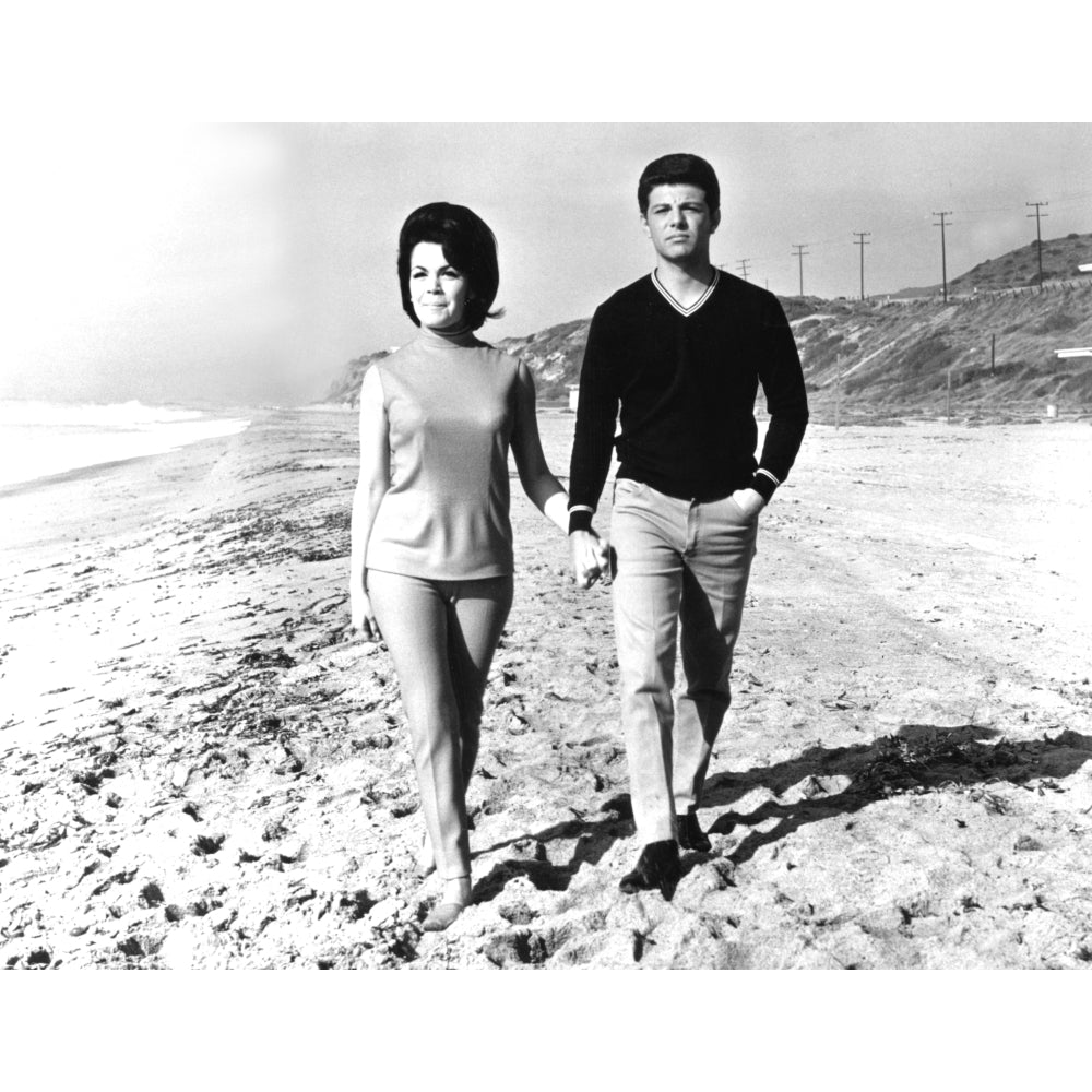 Beach Blanket Bingo Annette Funicello Frankie Avalon 1965 Photo Print Image 2