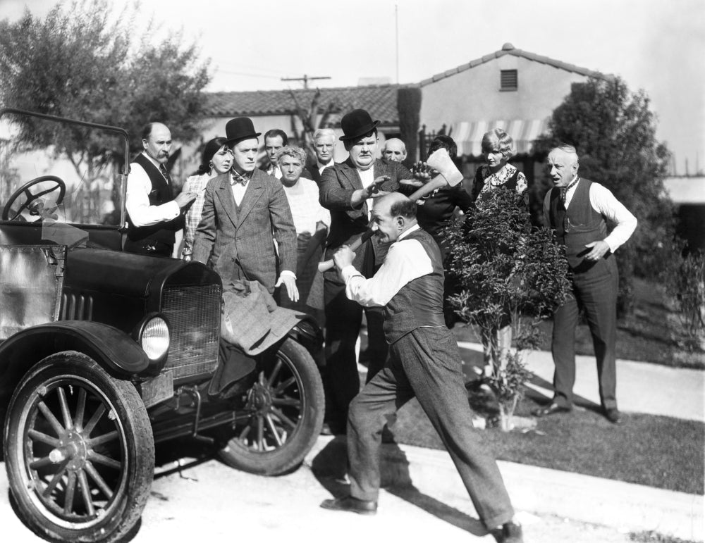 Big Business Stan Laurel Oliver Hardy James Finlayson 1929 Photo Print Image 1