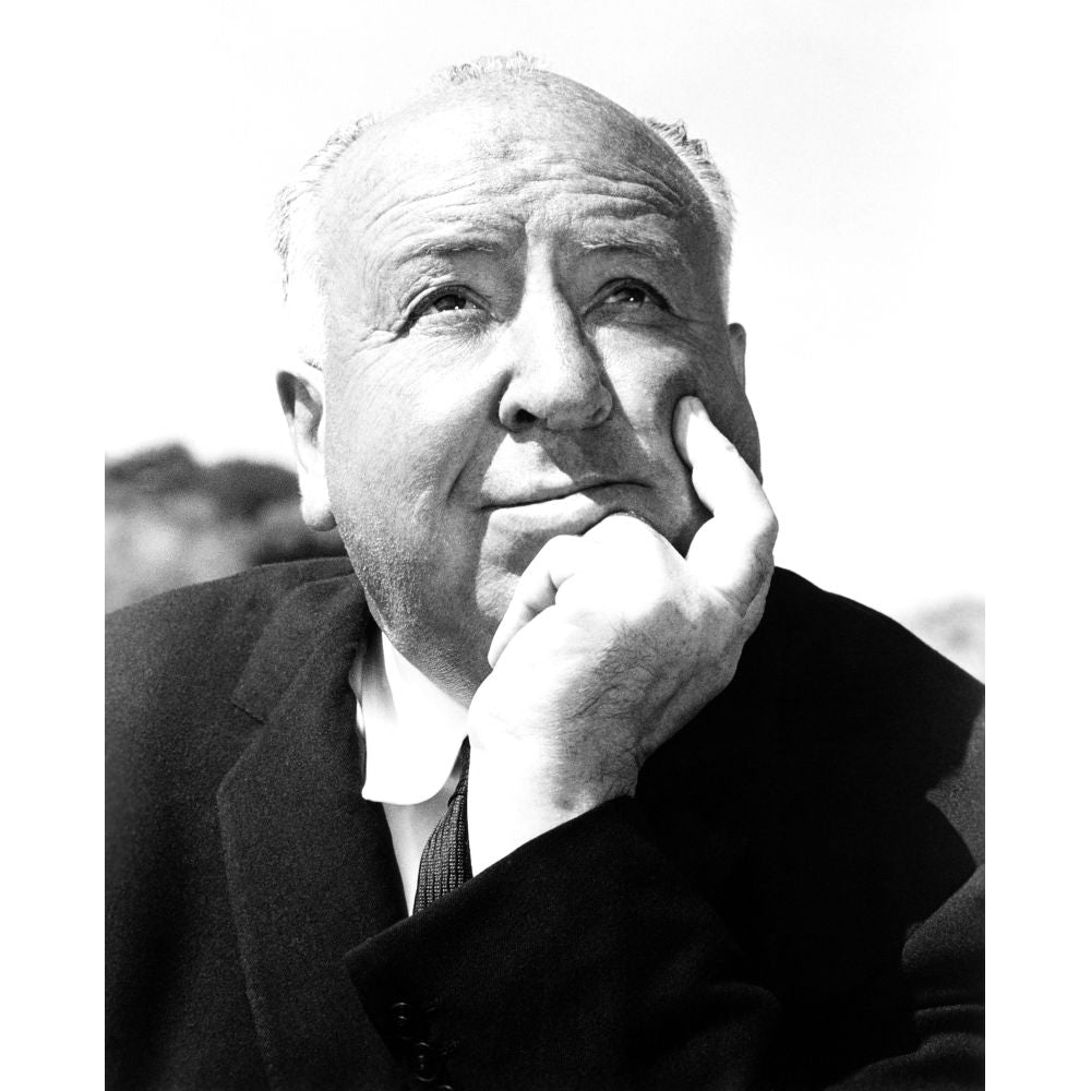 The Birds Director Alfred Hitchcock On-Set 1963 Poster Print Image 1