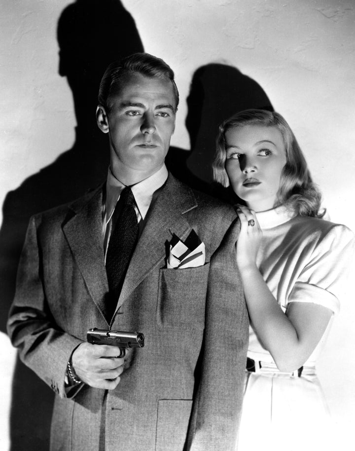 The Blue Dahlia Alan Ladd Veronica Lake 1946 Photo Print Image 1