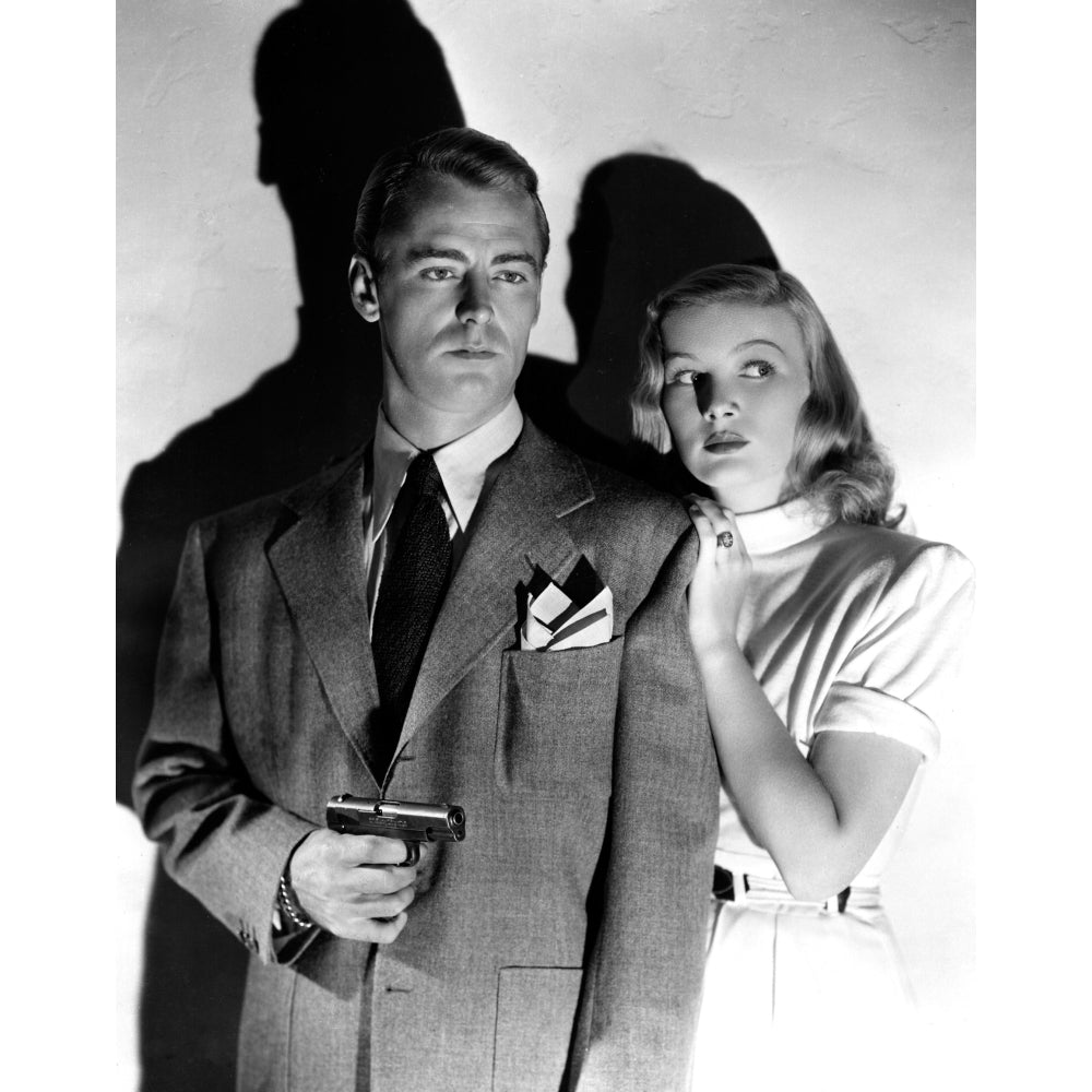 The Blue Dahlia Alan Ladd Veronica Lake 1946 Photo Print Image 2