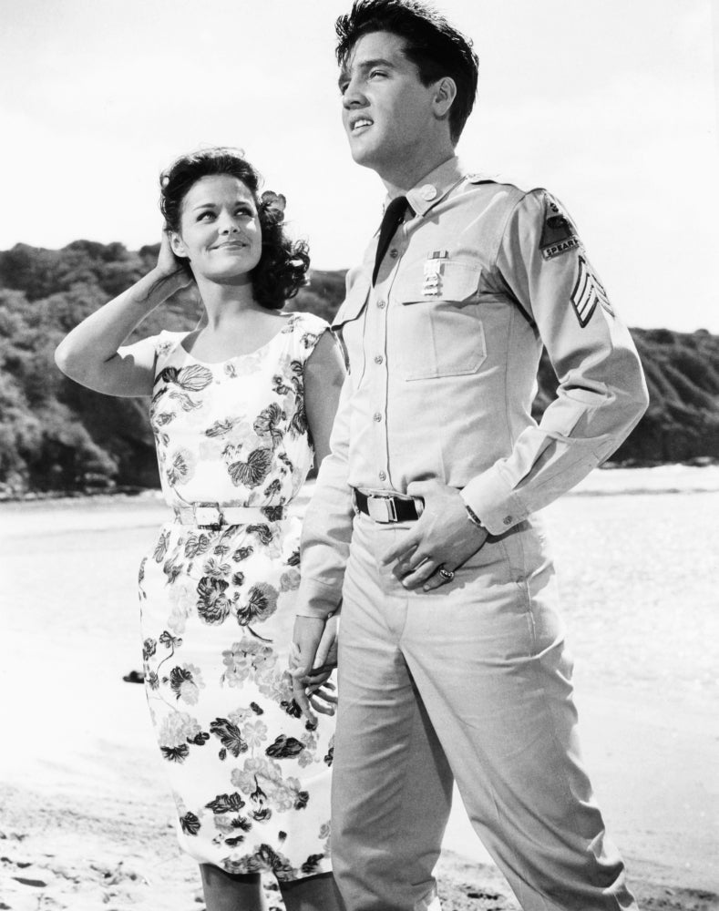 Blue Hawaii From Left Joan Blackman Elvis Presley 1961 Photo Print Image 1