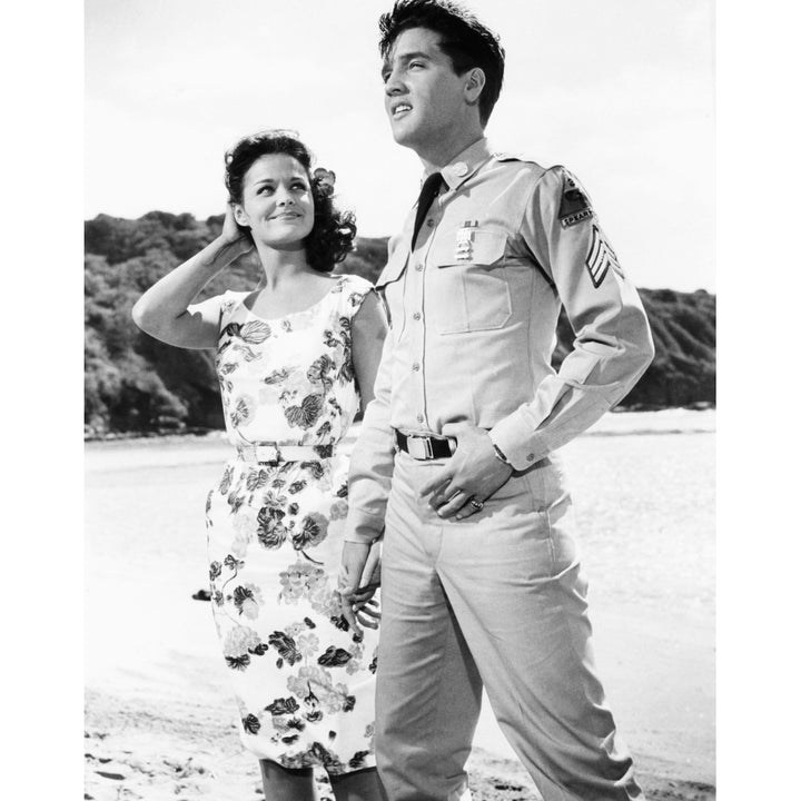 Blue Hawaii From Left Joan Blackman Elvis Presley 1961 Photo Print Image 2