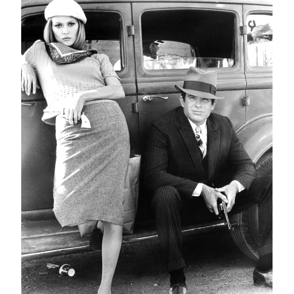 Bonnie And Clyde Faye Dunaway Warren Beatty 1967 Photo Print Image 1